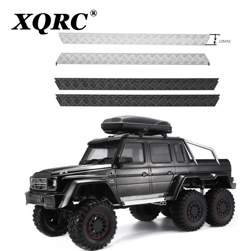 XQRC 1 пара автомобильных металлических боковых юбок противоскользящая полоса