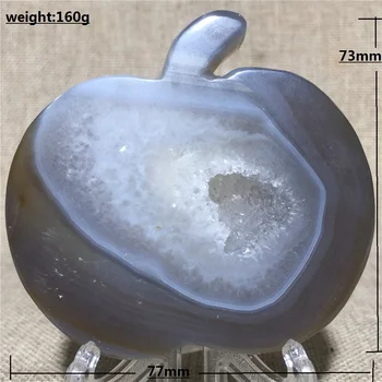

Natural agate geode Quartz Crystal Home Furnishing Wedding Decoration Stone Globe Reiki Masters Apple