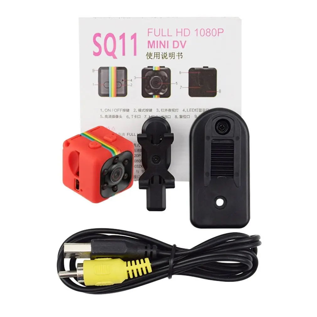 

SQ11 Mini Camera 1080P Sport DV Mini Infrared Night Vision Monitor Concealed SQ11 Small Cameras DV Video Recorder Cam