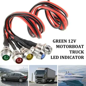 

5Pcs Led Indicator Light Dashboard Led Light 12V Motorboat Truck Led Indicator Light Car Accessories