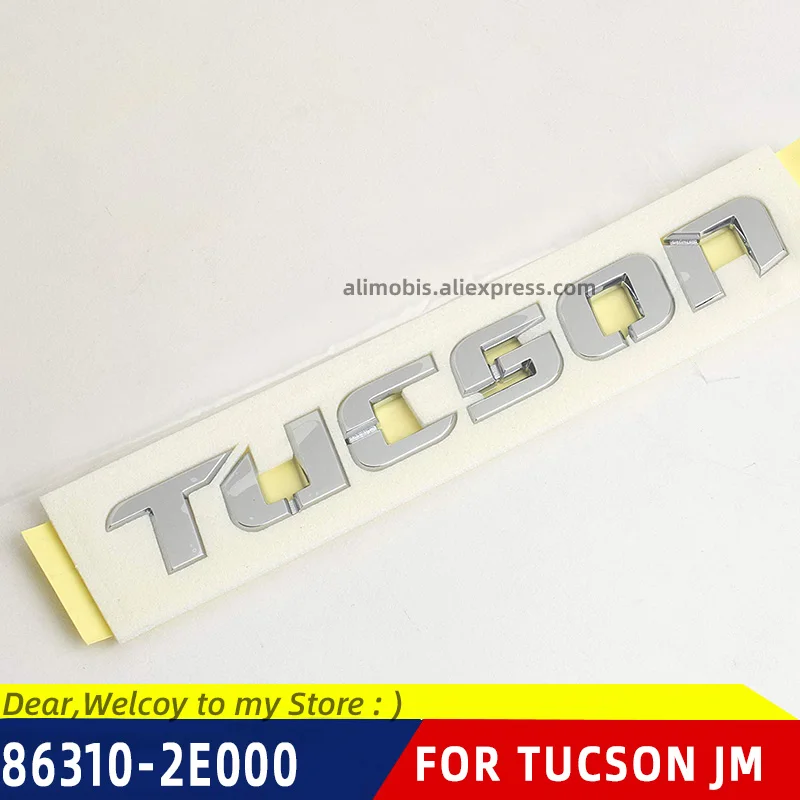 TUCSON логотип эмблема CRDi эмблема значок для Tucson JM 2005 2006 2007 2008 2009 - Цвет: TUCSON LOGO