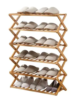 

Shoe rack simple small shoe cabinet dormitory door economical folding shoe rack