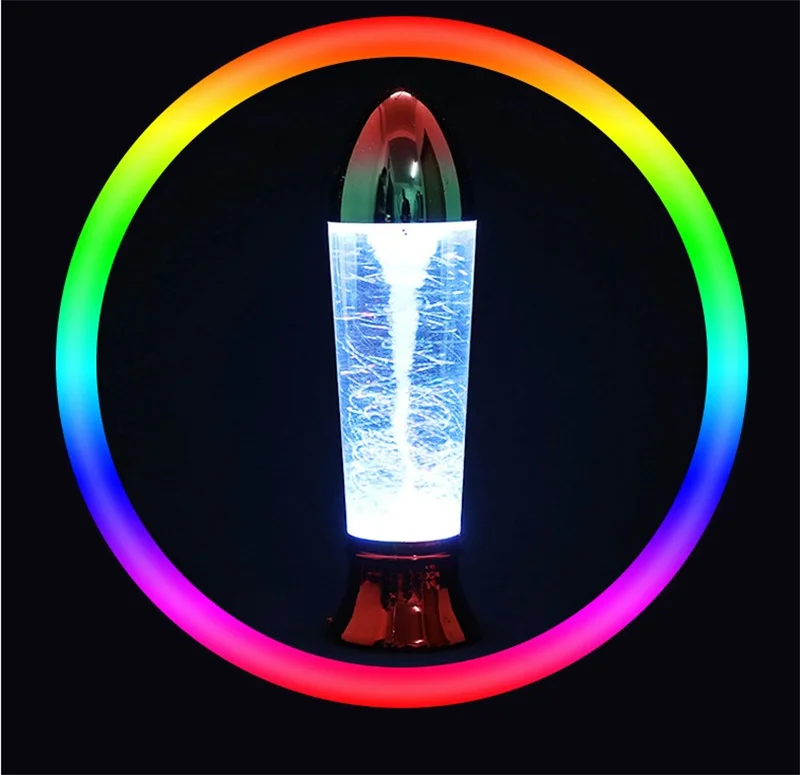 105TornadoLampLEDColorChangingTornadoMakerScienceToyBattery