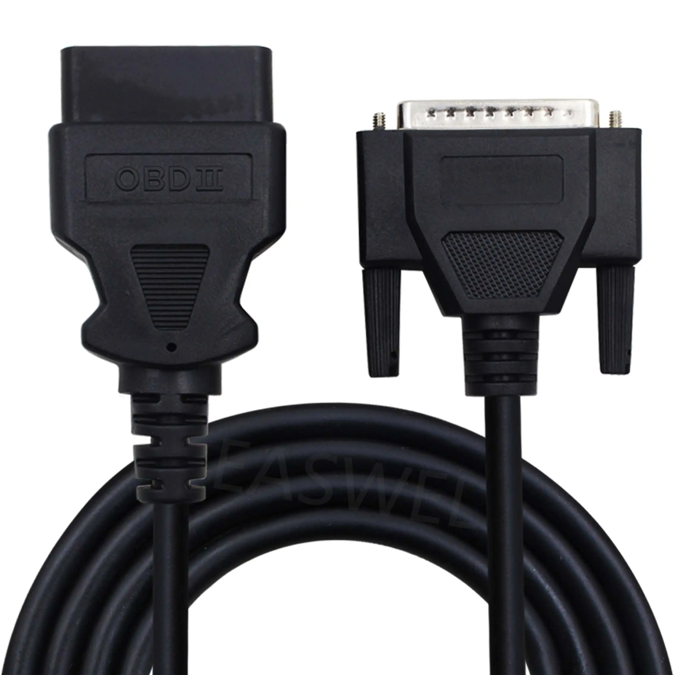 50 шт. OBD 2 16Pin штекер в дБ 25Pin мужской удлинитель диагностический удлинитель 100 см