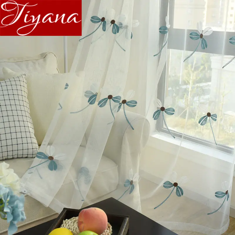 

Four Leaf Clover Sheer Curtain Window Panel Mesh Curtain Kitchen White Sheer for Living Room Sheer Fabric Voile Drape X203 #30