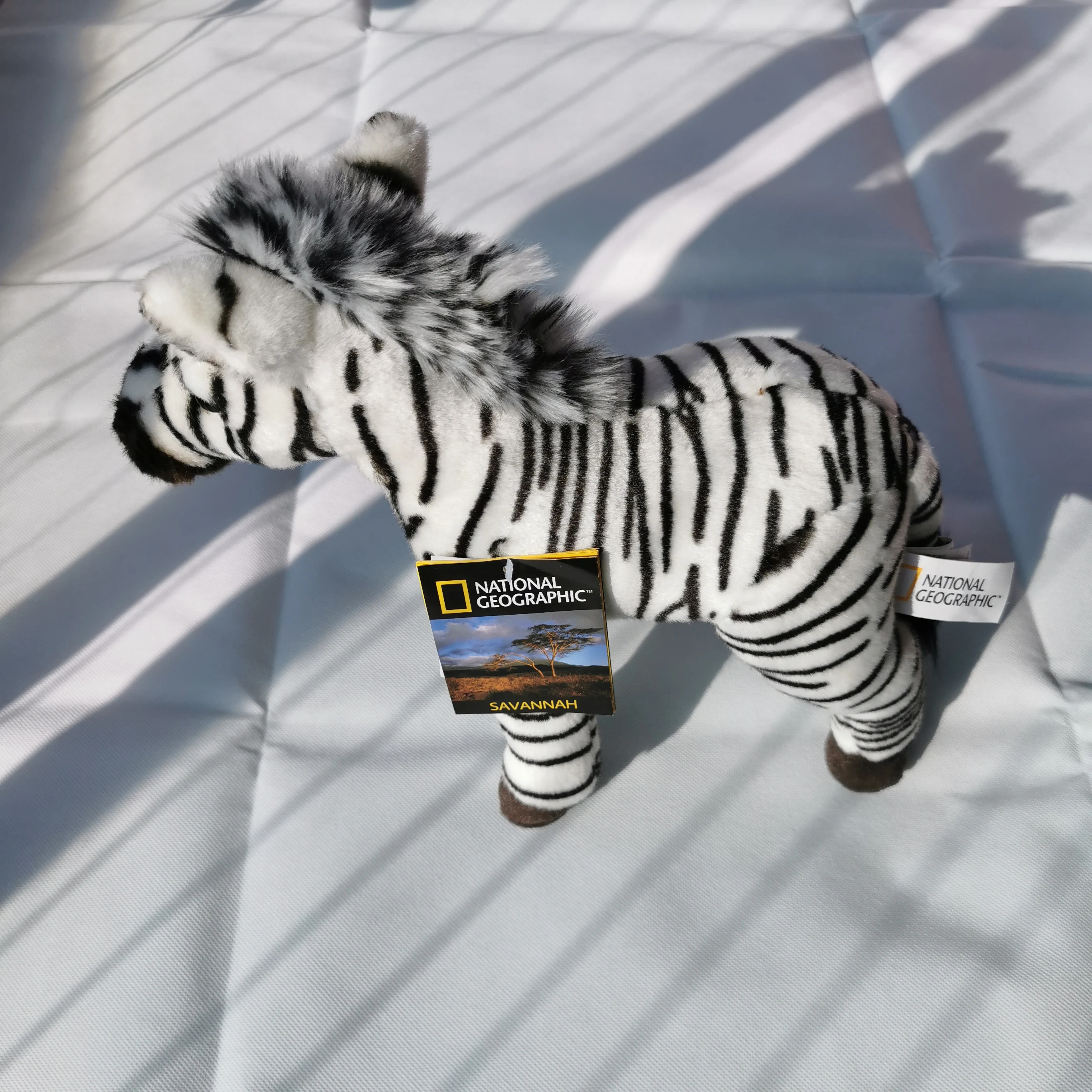 National Geographic Zebra плюшевые игрушки для детей мягкие PP Catton Зебра мягкие животные детские куклы рождественские подарки