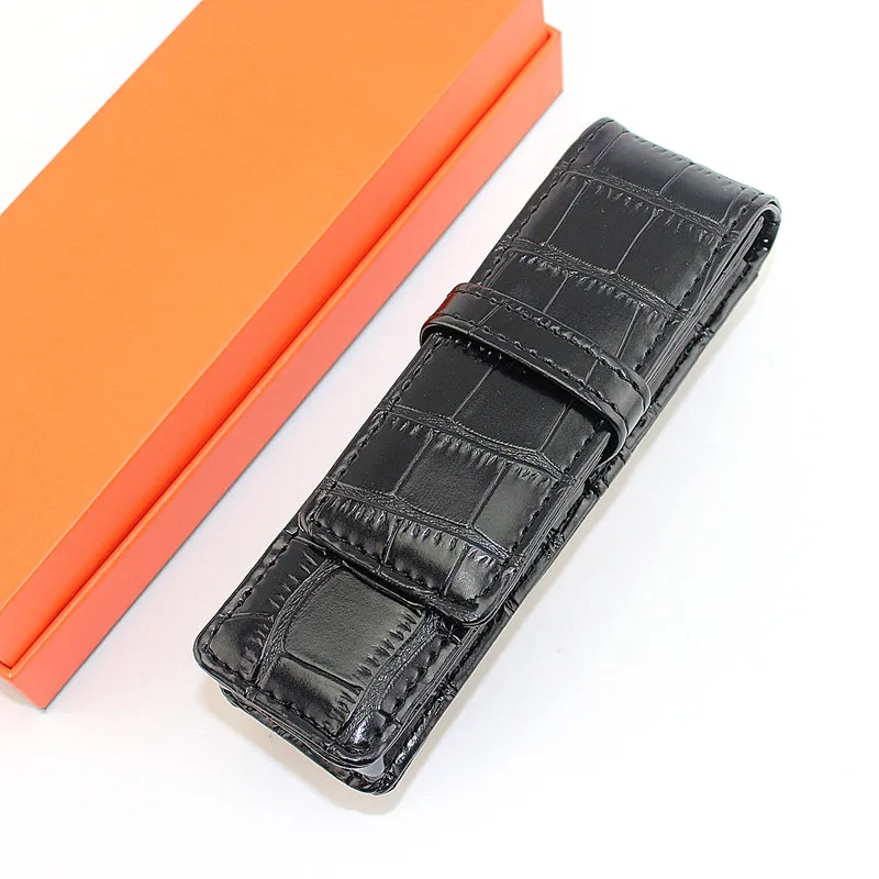 가죽 만년필 케이스, 가방 2 개, 컬러 펜 홀더, 파우치, 고품질