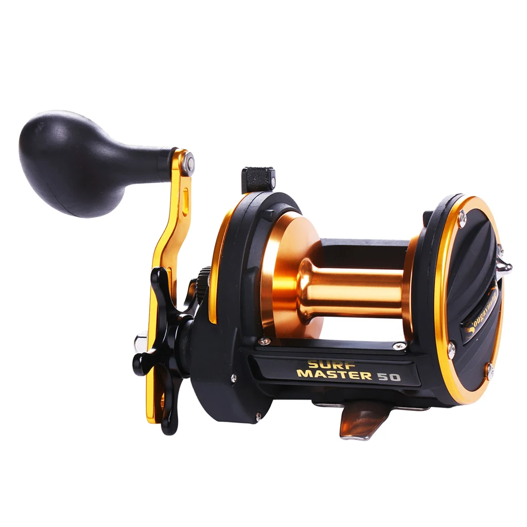 Рыболовные катушки для соленой воды с дизайном счетчика TRP Hadnle Boat Game Trolling Reel