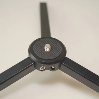 

Mini Triple Mount Tabletop Stand Bracket 1/4 Screw For DJI OSMO 2 Zhiyun Feiyu Gimbal Phone Tripod Handle Holder