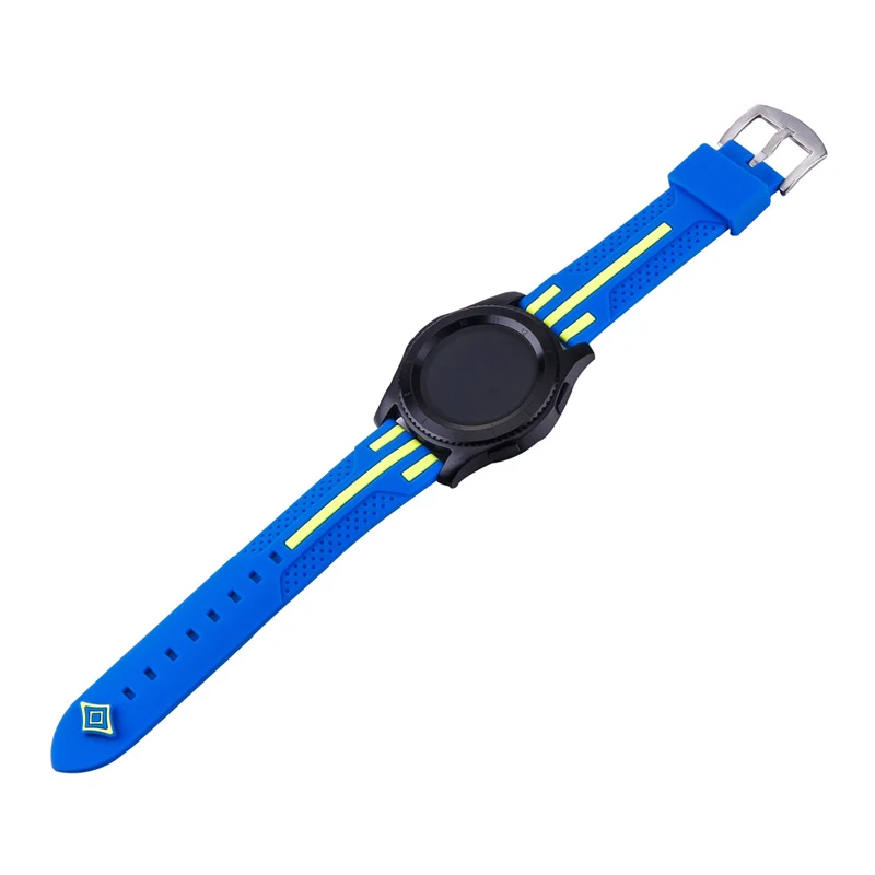 A6 Силиконовый ремешок для samsung galaxy watch 46 мм/gear S3 Frontier/классический браслет, спортивные умные часы, сменный Браслет 22 мм - Цвет ремешка: A6