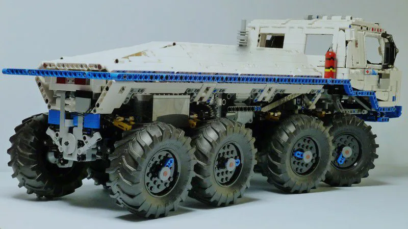 MOC-27092 PF Technic Tatra Tow T813 8x8 PROFA инженерный автомобиль трактор игрушка грузовик модель автомобиля строительные блоки детские игрушки «сделай сам»