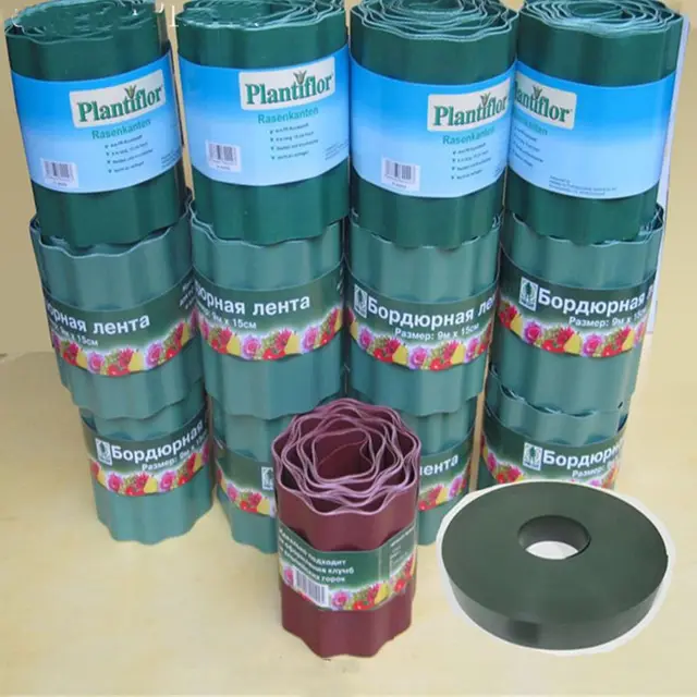 Gyep Szegély Kerítés Fű Út Fali Széle Védelem Útja Udvar Dísz Kerti Kellékek