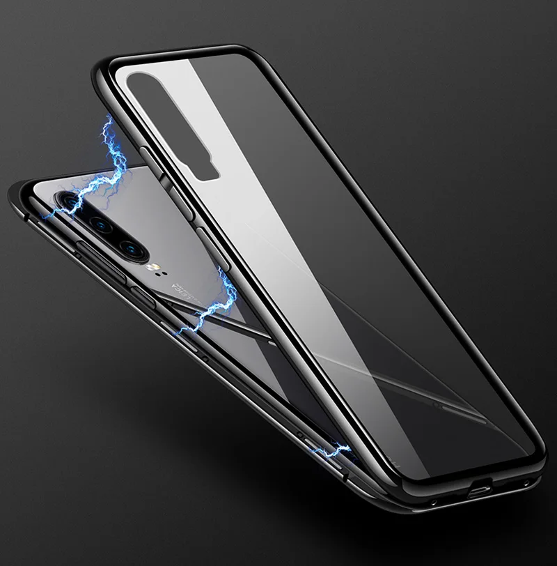 Магнитный адсорбционный металлический чехол для huawei P30 Pro P20 Lite mate 30 20 Pro 10, защитный чехол на магните