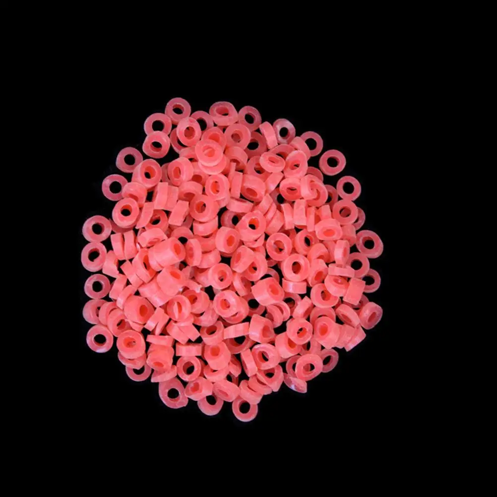 Fishing Accessories Fish Tackle Rubber Bands for Fishing Bloodworm Bait Granulator Bait 2500PCS = 10bags