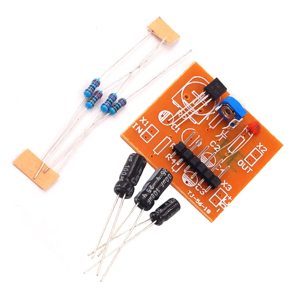 Single Tube Amplifier Circuit Kit Partial Voltage Bias Circuit Transistor Amplification Electronic Production Experiment