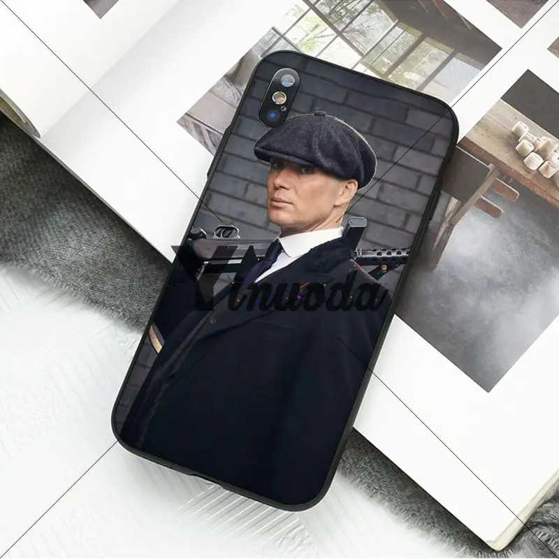 Yinuoda Томас Шелби Peaky bliners мягкий чехол для телефона Apple iPhone 8 7 6S Plus X XS MAX 5 5S SE XR 11 11pro максимальный чехол