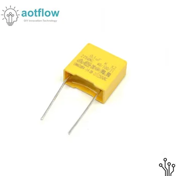 

20pcs 100nF capacitor X2 capacitor 275VAC Pitch 10mm X2 275V Polypropylene film capacitor 0.1uF