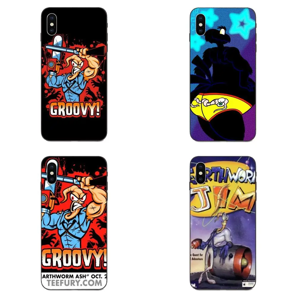 Забавный мультяшный фильм Earthworm Jim для Xiaomi Mi Mix Max Note 2 2S 3 5X 6 6X 8 9T SE A1 A2 A3 CC9e Lite Play Pro F1 |