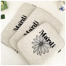 

New Ipad Pro 9.7 11 Laptop Case Korean Ins Daisy Pattern 10.5 10.8 13 13.3 15 15.6 Inch Tablet Protective Inner Sleeve Bag Pouch