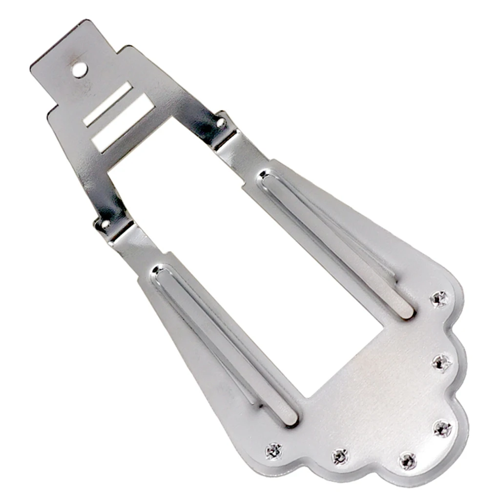 Electric Guitar Tailpiece Bridge for Jazz Archtop Guitar Instruments 6 String Guitar Musical Instrument
