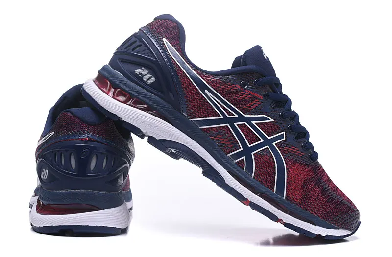 ASICS GEL-Nimbus 20 оригинальные мужские кроссовки для бега на открытом воздухе Asics мужские кроссовки для бега дышащая Спортивная обувь