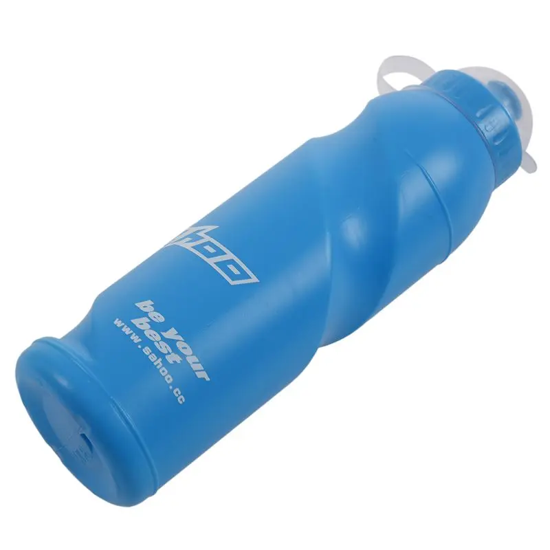 SAHOO 1x 700ml Sport Kettle Bicycle Riding Plastic Kettle Gourd shape Plastic Water Bottle Drink Holder for Running Sport Hiking