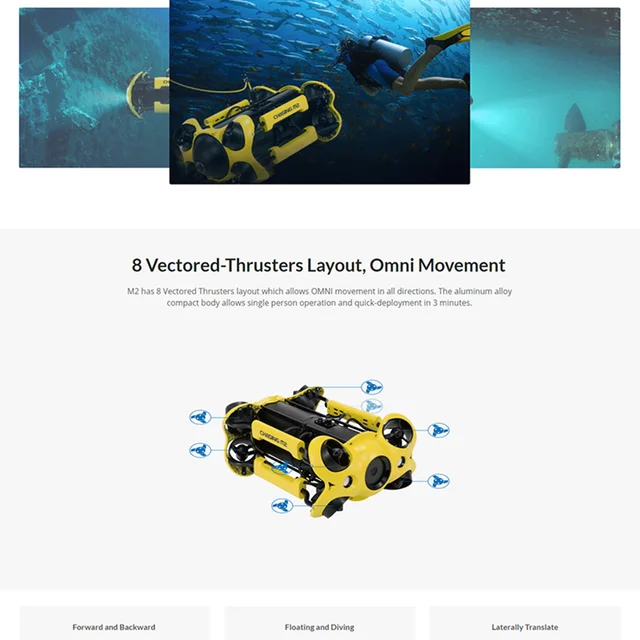 水中ドローン　ibubble NVIDIA Jetson 搭載の水中ドローン、海淵の神秘を解き明かす