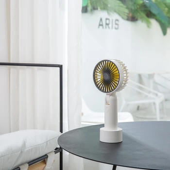 

Summer Mini Cooler Handheld USB Portable Fan USB Rechargeable Fan Travel Outdoor Home Office Quiet Desk Fans