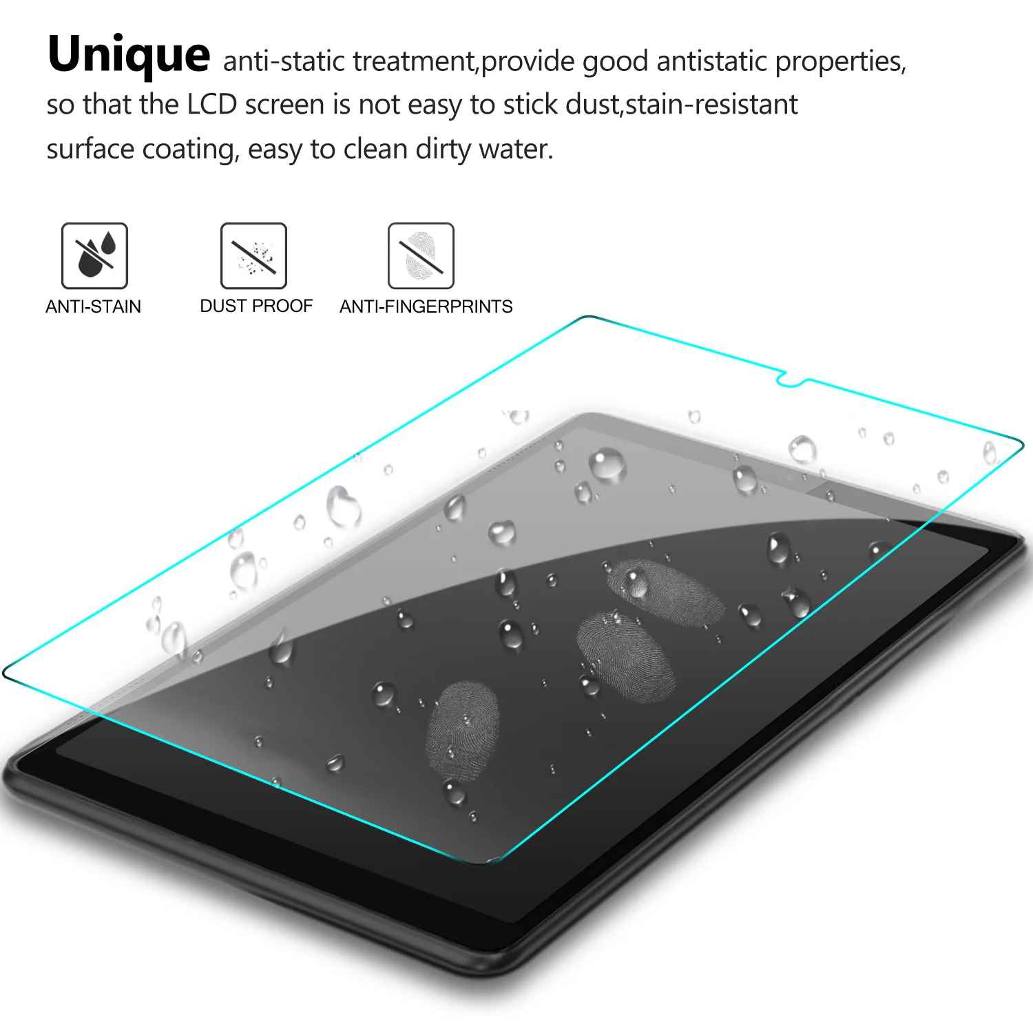 Закаленное защитное стекло для экрана 8," lenovo Smart Tab M8(TB-8505FS