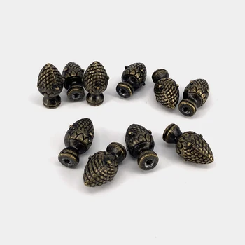 

10PCS 9mmx24mm Little Cabinet Drawer Knob Jewelry Box Wooden cases pulls handles