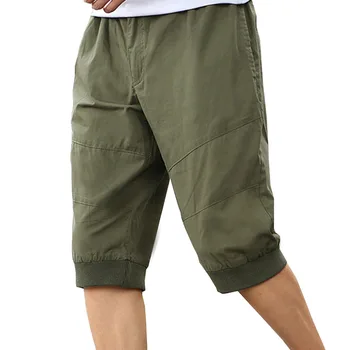 

Summer men pants 4XL 5XL waist 130cm cotton Plus size pants men