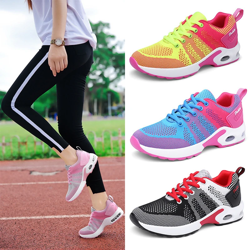 Tenis Mujer; коллекция 2019 года; женская обувь; дышащие кроссовки; женская спортивная обувь; цветные кроссовки на платформе; женская обувь для