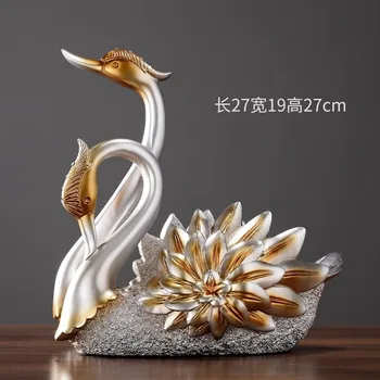 

Swan wine rack furnishing creative living room wine rack European arts and crafts decoration wine cabinet decorations