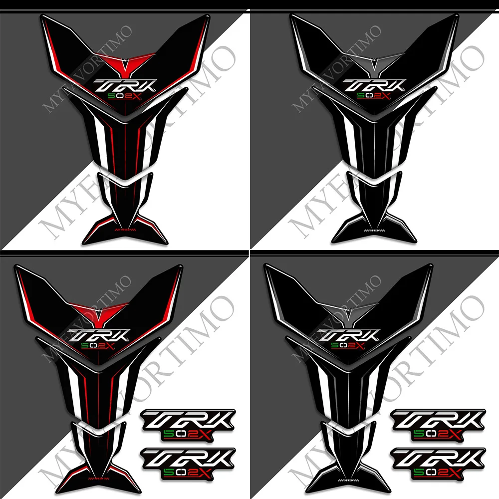 

Decal Trunk Luggage Cases Helmet Fuel Oil Kit Knee TankPad Motorcycle Stickers For Benelli TRK502X TRK 502X Protector Tank Pad