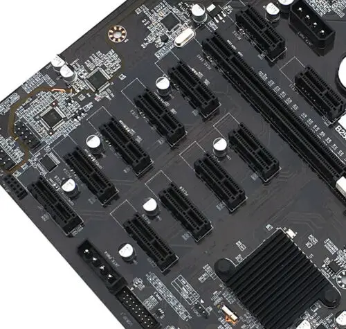 12 GPU LGA1151 BTC 12 PCI-E SATA Майнинг материнская плата для ETH Bitcoin майнеры