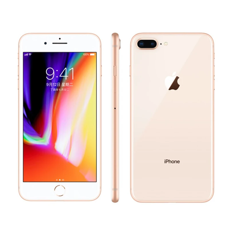 Apple iPhone 8 Plus A1897 AT&T версия 4G LTE 3 ГБ ОЗУ 256 Гб ПЗУ мобильный телефон 5," шестиядерный Fringerprint NFC мп телефон