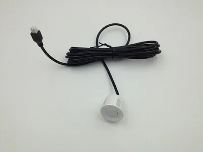 Eight-way serial ultrasonic AGV robot waterproof ranging obstacle avoidance radar PLC version RS232 / 485 / IO - Цвет: Золотой