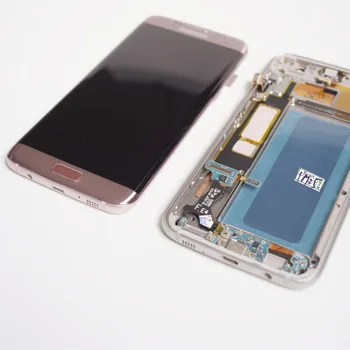 

Original SUPER AMOLED LCD Screen For Samsung Galaxy S7 Edge Screen G935 SM-G935F LCD Display Touch Digitizer Assembly with Frame