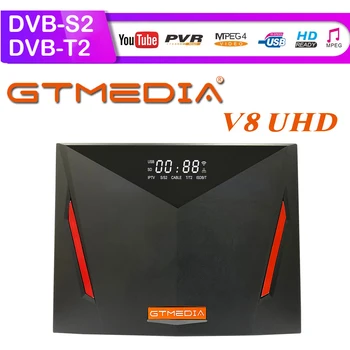 

2020 NEW GTmedia V8 UHD TV Satellite Receiver Combo DVB S2 T2 Cable H.265 4K Ultra HD Built in WIFI Cline iptv Freesat ccam