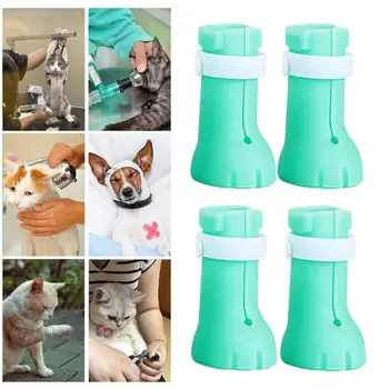 

Cat Anti-Scratch Shoes Boots Grooming Scratching Shoes Paw Protector Nail Cover