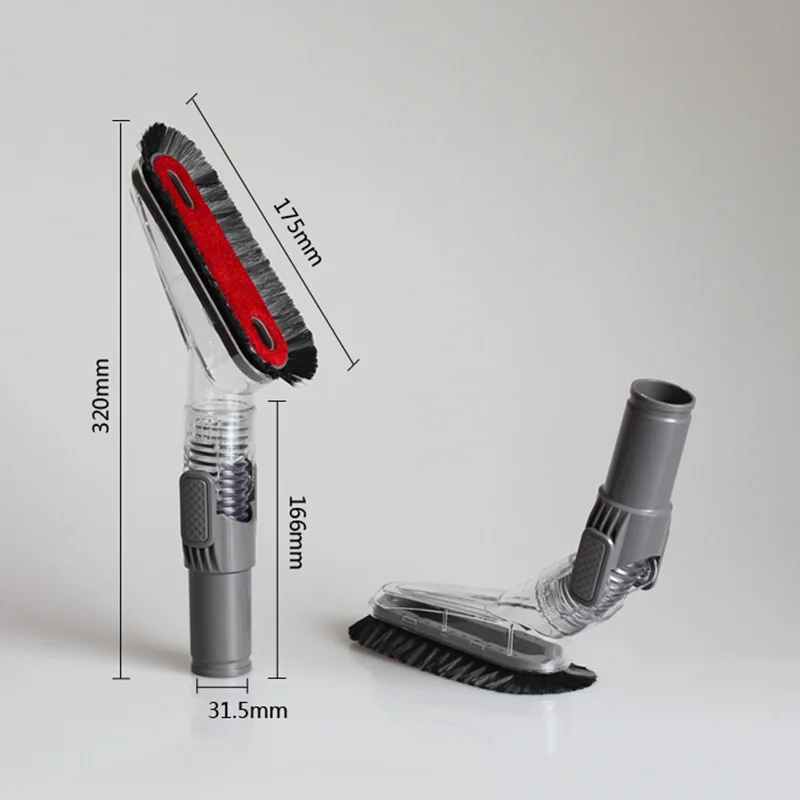 Набор адаптеров для пылесоса Dyson V7 V8 V10 V6, мягкий шланг с щеткой, чистящие кондиционеры, столы, диваны, кровати