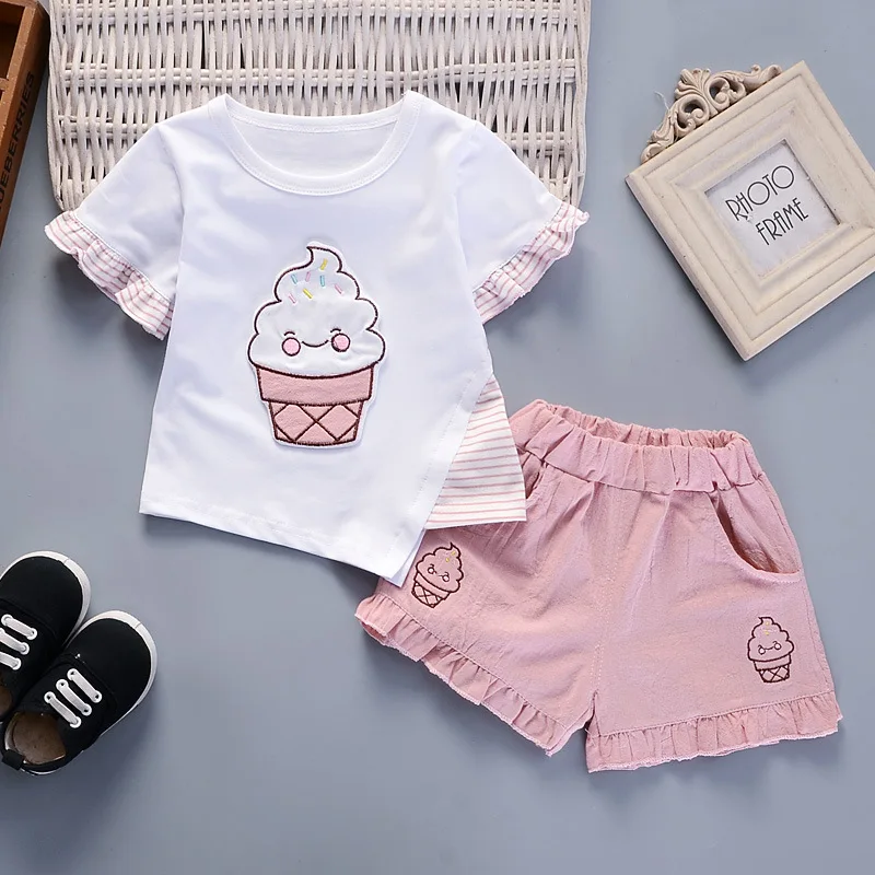 

Girls 1 Summer Wear 0 Baby Girls Summer Short Sleeve Clothes 2 Western Style 3-And-a-Half-Year-Old Baby Girl CHILDREN'S Garment