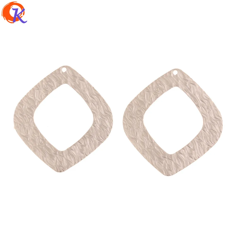 

Cordial Design 50Pcs 34*36MM Jewelry Accessories/Earrings Parts/Hand Made/Matte Silver/Drop Shape/DIY Making/Earring Findings
