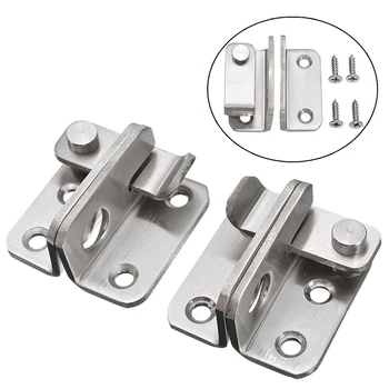 オンライン Heavy Duty Hasp Door Latch Bolt Security Locks Stainless Steel Anti-Theft Door Hardware Bolts