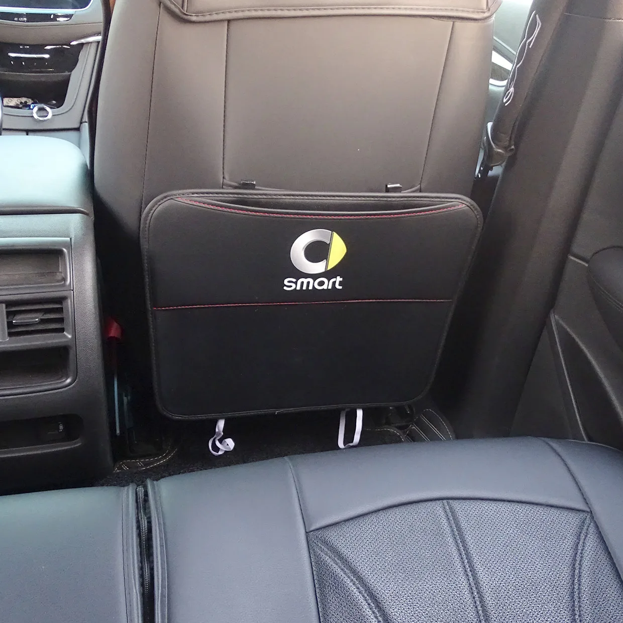 Для Mercedes-Benz Smart Forfour Fortwo 453 451 450 заднее сиденье автомобиля из натуральной кожи, защита от грязи