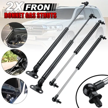 

2Pair Bonnet + Tailgate Gas Struts Lift for Toyota Land Cruiser 100 Series 98-07 Steel Tailgate Length 55cm Front Length 46cm