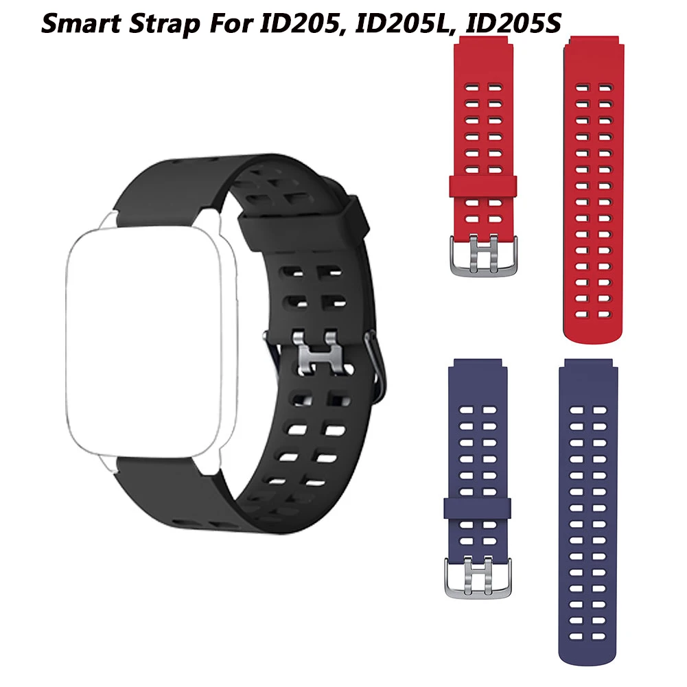 Replacement Wrist Strap Watch Band For Id205, Id205l, Id205s Waterproof Smart  Watch Wristwatch Sport Bracelet Bands Accessories - Smart Accessories -  AliExpress