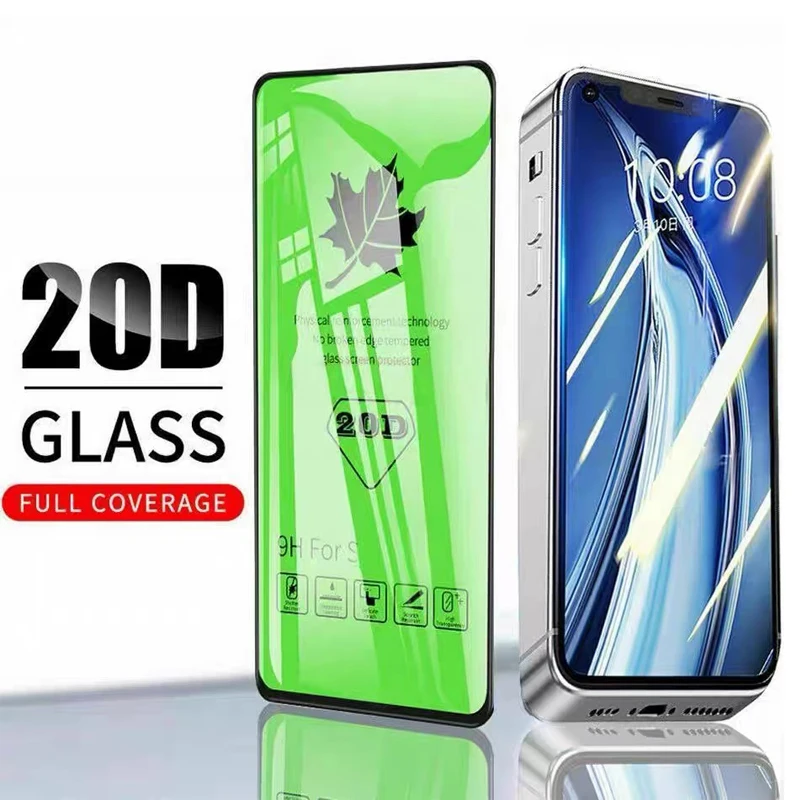 20D Full Cover Tempered Glass Screen Galss For OPPO A55 A53s A95 A35 A54 A93 A53 A73 5G A33 A32 A31 A74 A52 A72 A91 A92 A92s A94 | Мобильные