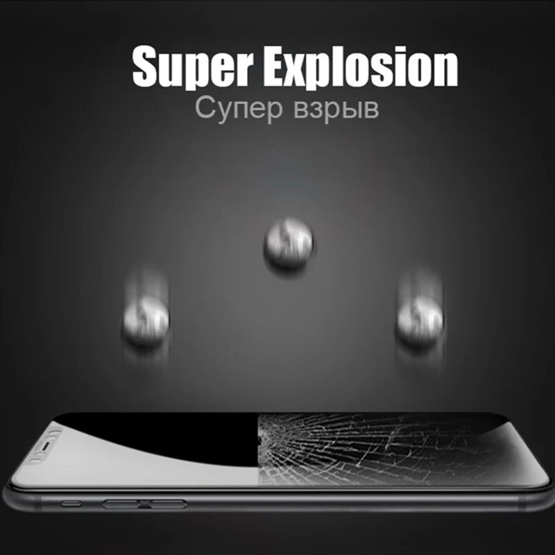 Phone-Glass-For-iPhone-6-6s-7-8-Plus-X-9H-Screen-Protector-Film-Cover-For