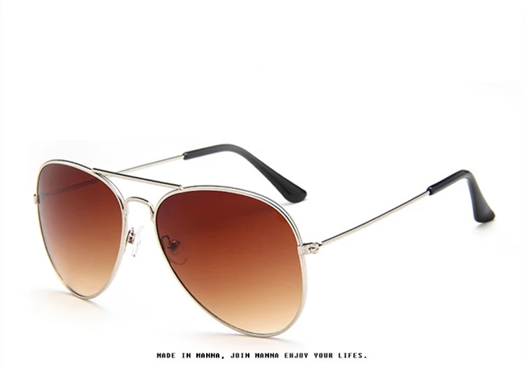 LEIDISEN, солнцезащитные очки для мужчин и женщин, металлические, для вождения, классические, ослепительные, цветные, Ретро стиль, брендовые, дизайнерские, винтажные, UV400, солнцезащитные очки, 3026 - Цвет линз: GRADUSL TEA